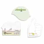 Custom Souvenir® Sticky Note™ 4" x 3" Die Cut Pad