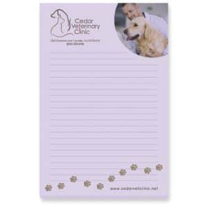 Custom Souvenir® Sticky Note™ 4" x 6" Pad