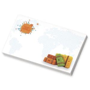 Custom Souvenir® Sticky Note™ 5" x 3" Pad
