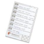 Custom Souvenir® Sticky Note™ 6" x 9" Large Pad