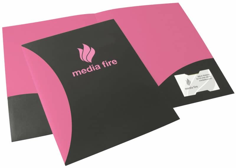 Custom Splash Pocket Folders - 1