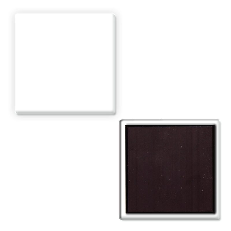 Custom Square Button w/ Magnet - 1