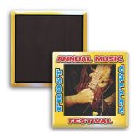 Custom Square Button w/ Magnet