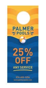 Custom Standard Size Door Hanger