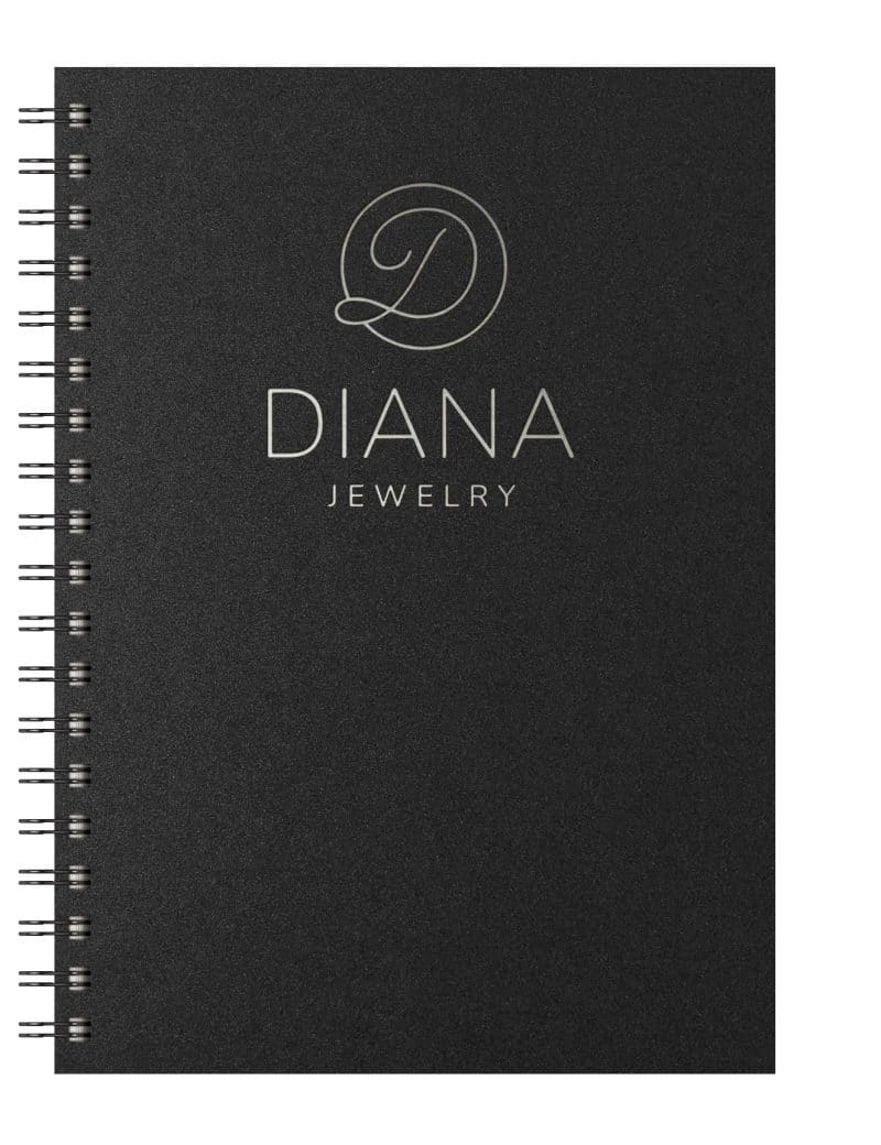 Custom StarDust Journals Medium NoteBook (7"x10")