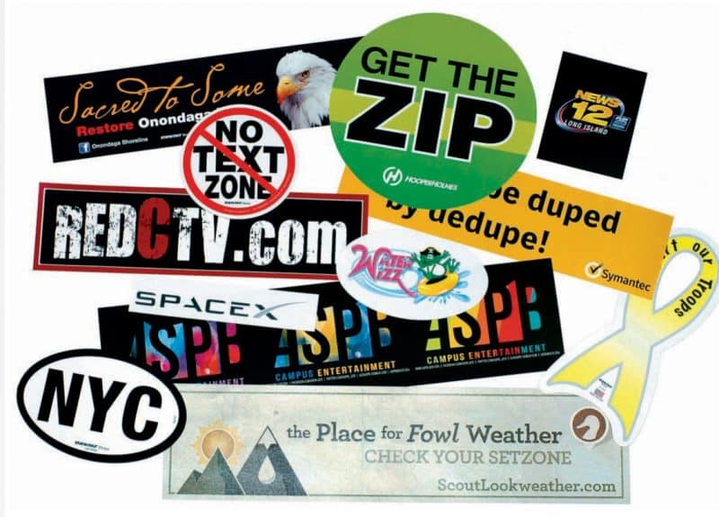Custom Stik-Withit® Bumper Sticker (4"x6")