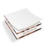 Custom Stik-Withit® Half Size Note Cube® Notepad (3 7/8"x3 7/8"x1")