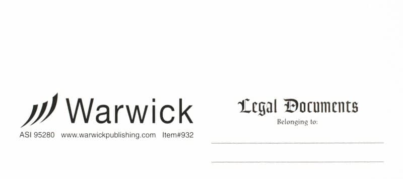 Custom Stock Document Pouches - 1