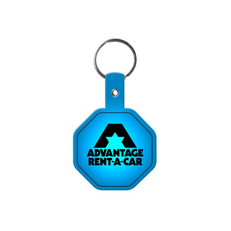 Custom Stop Sign Flexible Key Tag - 7