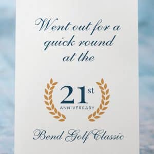 Custom Tall Bottle Hanger