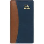 Custom Tally Book w/ Economy Carriage Cover - 5