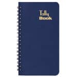 Custom Tally Book w/ Leatherette Cover - 3