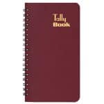 Custom Tally Book w/ Leatherette Cover - 4