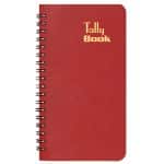 Custom Tally Book w/ Leatherette Cover - 5
