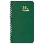 Custom Tally Book w/ Leatherette Cover - 6