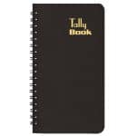 Custom Tally Book w/ Leatherette Cover - 8