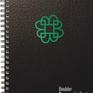 Custom TexturedMetallic Journals Large NoteBook (8.5"x11")