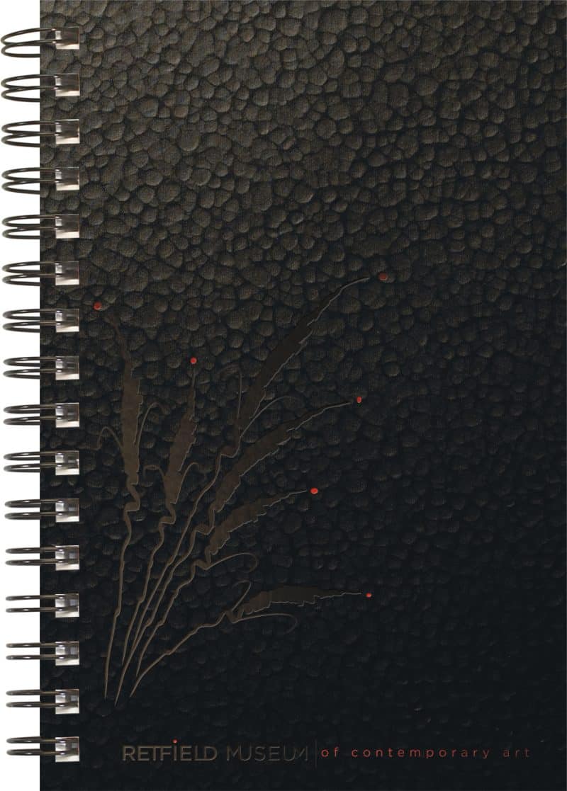 Custom TexturedMetallic Journals SeminarPad (5.5"x8.5")
