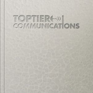 Custom TexturedMetallic SeminarPad Journal (5.5"x8.5")