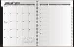 Custom The Director™ Leather Front Monthly Planner w/Chip Back (8.5"x11") - 1