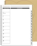 Custom TheDirector™ HardCover Monthly Planner (8.5"x11") - 2