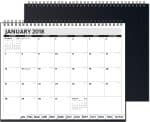 Custom ThePresident™ Leatherette Monthly Planner (11"x8.5") - 2