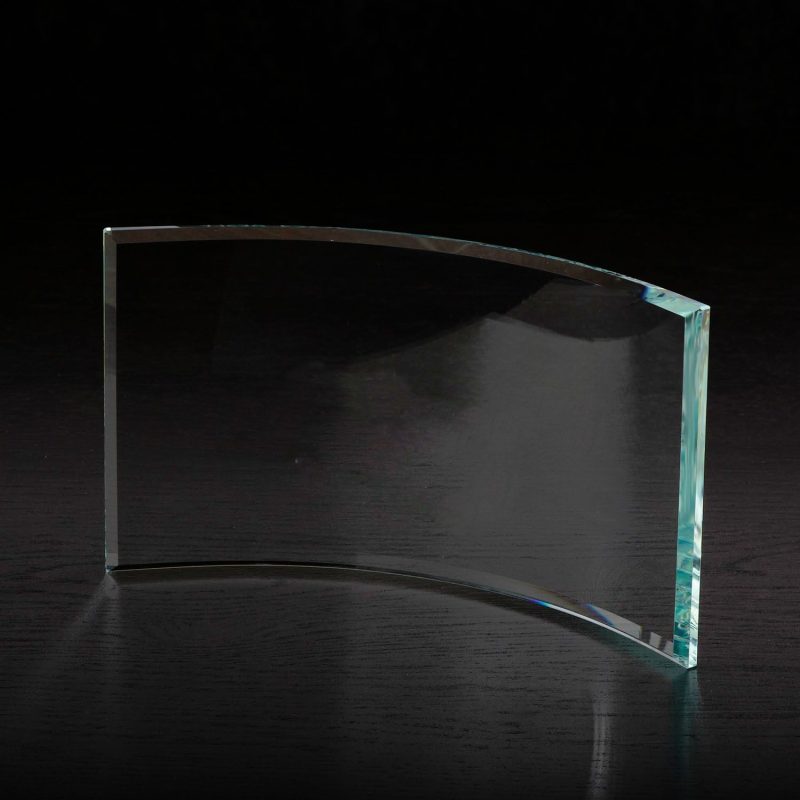 Custom Times Medium Glass Award - 1