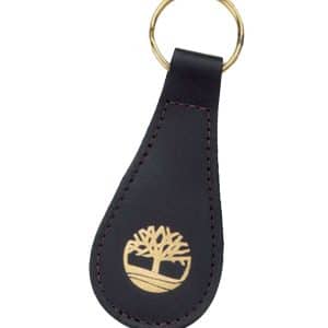 Custom Top Grain Cowhide Leather Tear Drop Key Tag (Domestic)