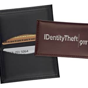 Custom Top Grain Cowhide RFID Card Case (Domestic)