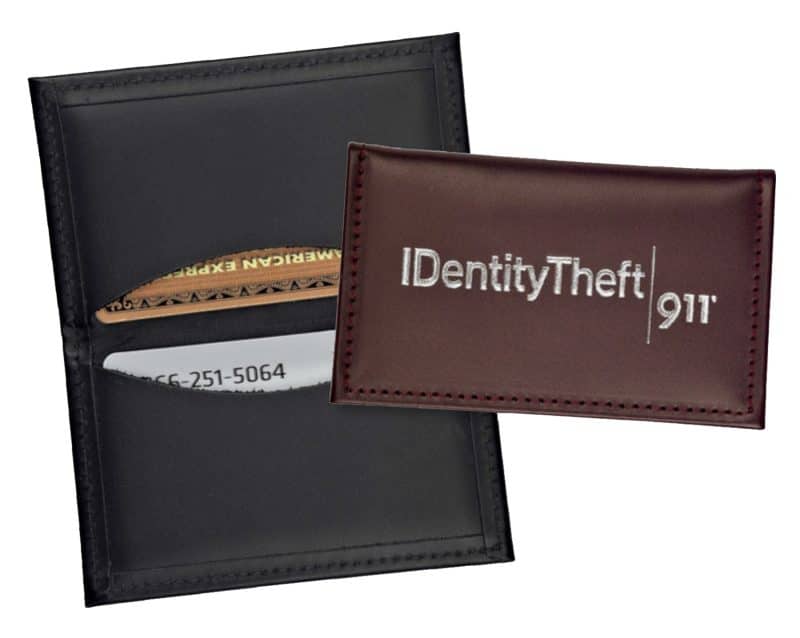 Custom Top Grain Cowhide RFID Card Case (Domestic)