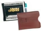 Custom Top Grain Leather Magnetic Money Clip Card Case (Domestic)