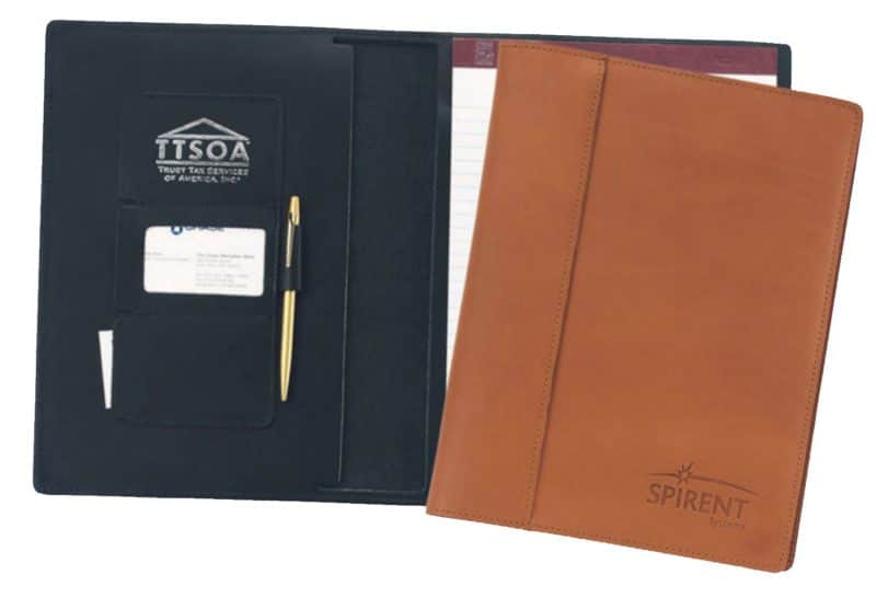 Custom Top Grain Leather Saddle Folio (Domestic)