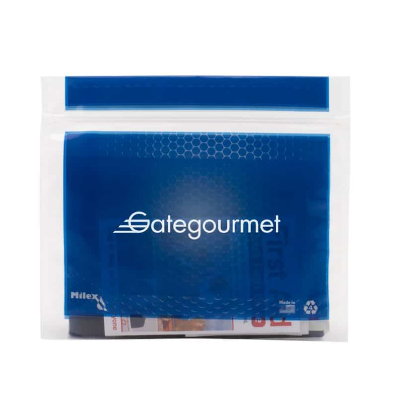 Custom Tradeshow Safety & First Aid Kit in a Resealable Plastic Bag - 5