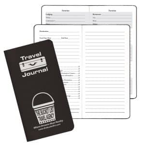Custom Travel Journal w/ Leatherette Cover