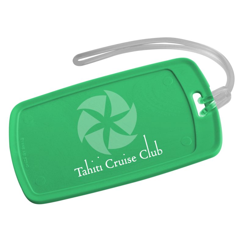 Custom Traveler Rectangular Luggage Tag - 6