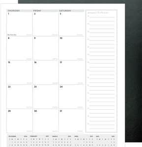 Custom TravelerLite™ Leatherette Planner (8.25"x10.75")
