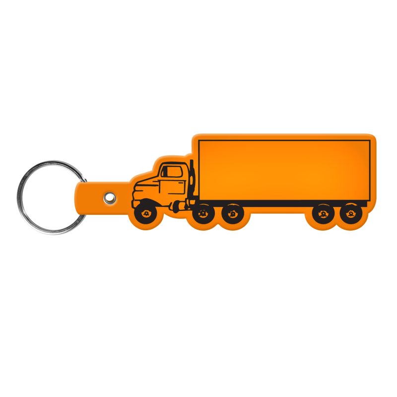 Custom Truck Flexible Key Tag - 1