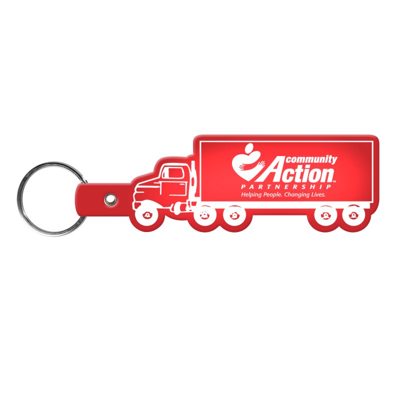Custom Truck Flexible Key Tag - 2