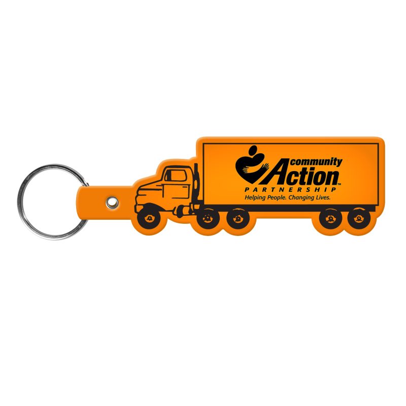 Custom Truck Flexible Key Tag - 3