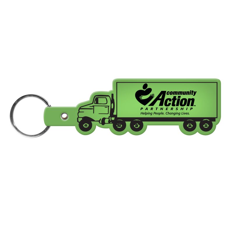Custom Truck Flexible Key Tag - 4