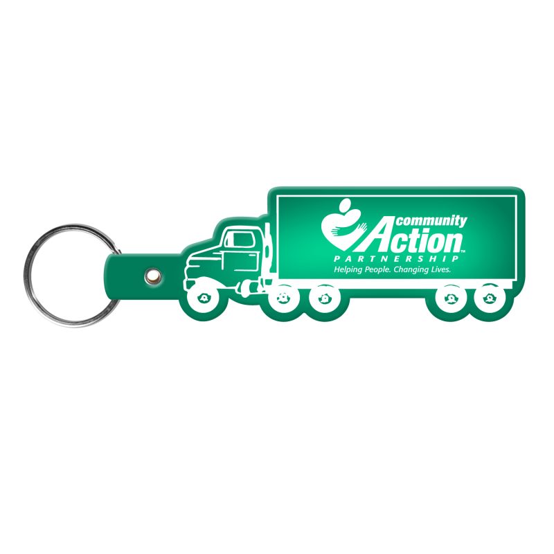 Custom Truck Flexible Key Tag - 5