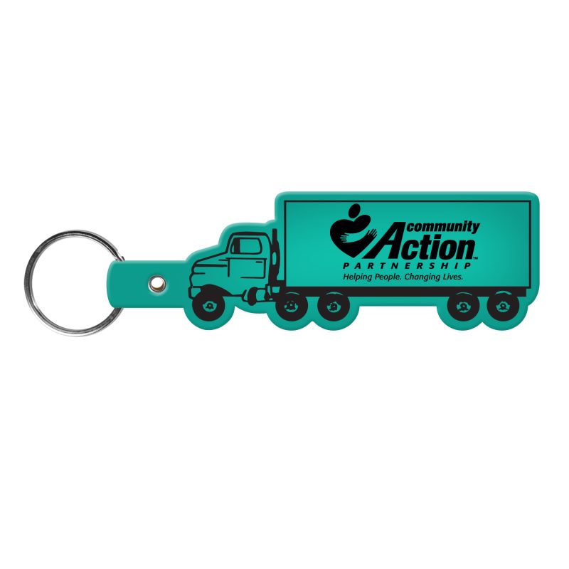Custom Truck Flexible Key Tag - 6