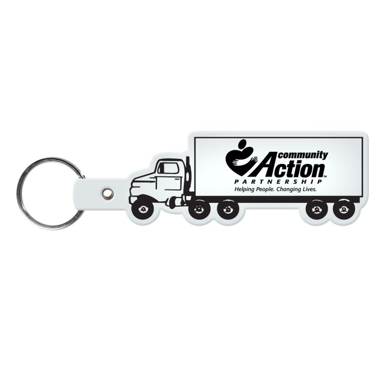 Custom Truck Flexible Key Tag - 9