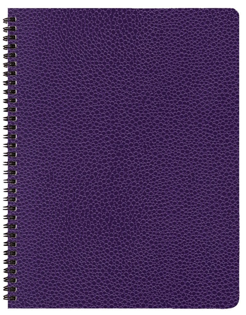 Custom Two Year Monthly Desk Planner w/ Cobblestone Cover - 2