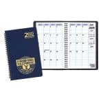 Custom Two Year Monthly Desk Planner w/ Leatherette Cover