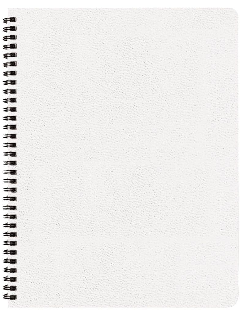 Custom Two Year Monthly Desk Planner w/ Leatherette Cover - 7