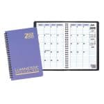 Custom Two Year Monthly Desk Planner w/ Twilight Cover
