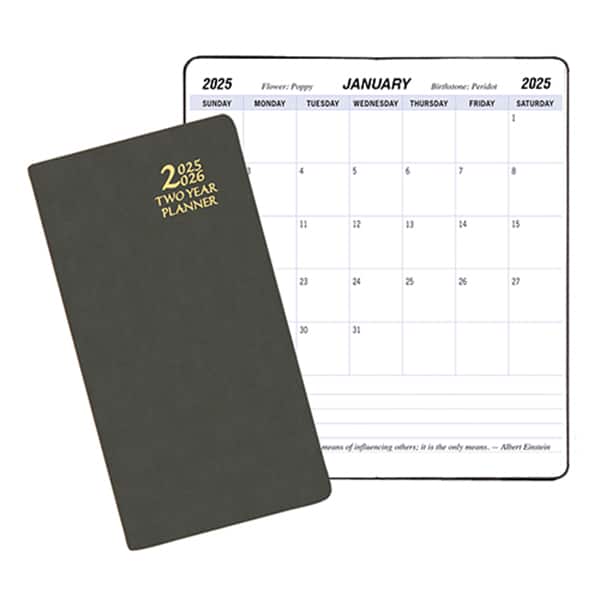 Custom Two Year Pocket Planner w/ Canyon Cover - 1