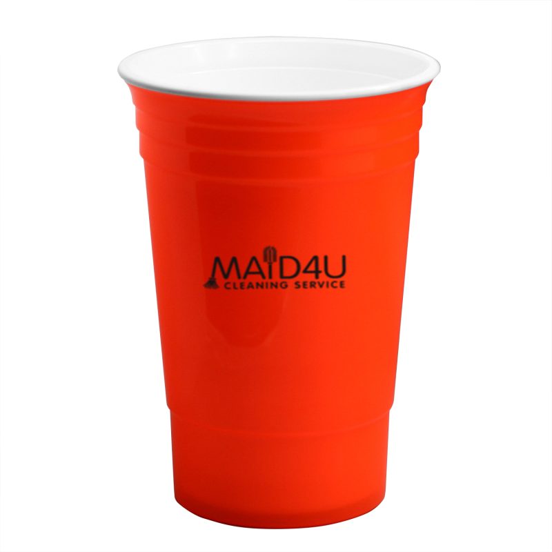 Custom Ultimate Party Cup 16 Oz with Lid - 7