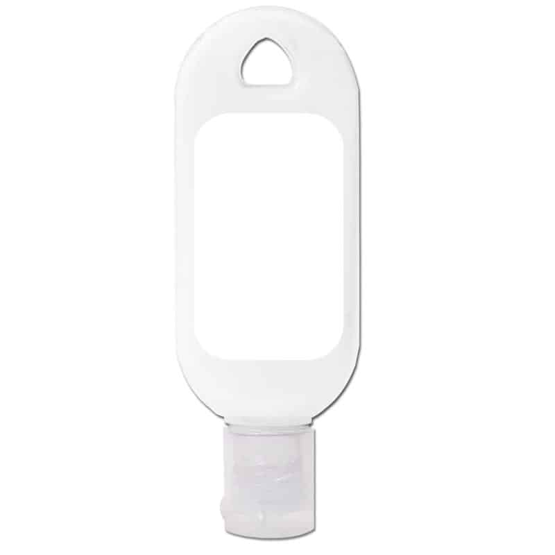 Custom Unscented Hand & Body Lotion - 1 oz Flip-top Tottle Bottle with Carabiner - 1